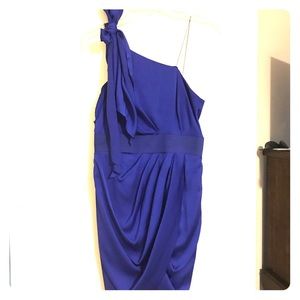Aqua dress royal blue size 4 - like brand new